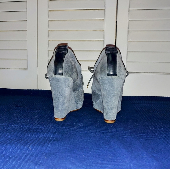 Rag & Bone Peep-toe Wedge Heels - Size 9 - Picture 6 of 7